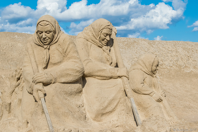 Sandskulpturen in Lappeenranta (© Buelipix)