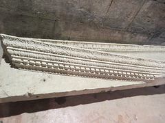 Sous-sols du palais de Dioclétien : décorations murales.
