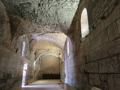 Sous-sols du palais de Dioclétien : l'aile est.