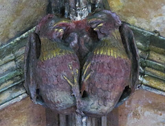 norwich cathedral cloister, boss