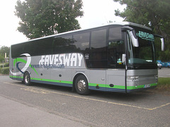 DSCN6195 Eavesway Travel YJ07 JHE at Barton Mills - 13 Jul 2011