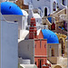 Santorini : Oia - Tante chiese e tante scale -