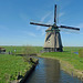 Nederland - Burgervlotbrug, Molen L-Q