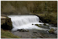 The River Wye and one of its Weir’s.