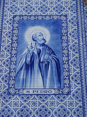 S. Pedro, facade detail of the church of the same name