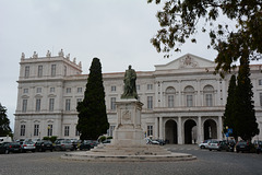 Lisbon, Monument to King Carlos I and Ajuda Palace
