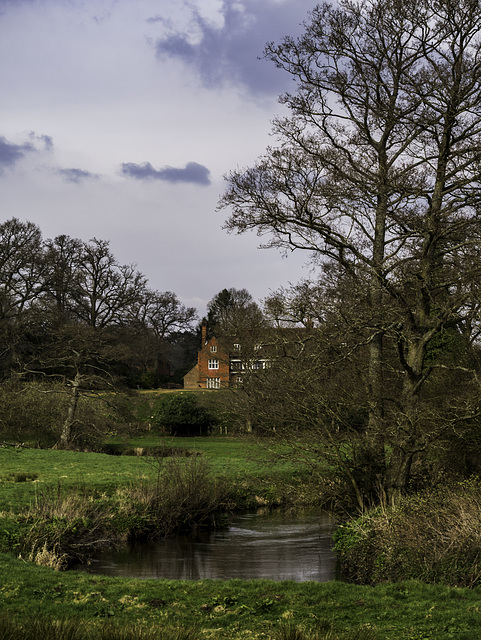 A rural scene in Frensham Surrey for H.A.N.W.E.