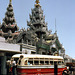Öffentlicher Verkehr in Rangun 1981