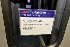 Germany 2022 – Sign of my train