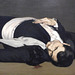 Detail of the Dead Toreador by Manet in the Metropolitan Museum of Art, December 2023