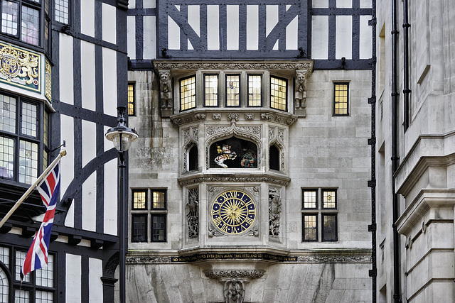 St. George and the Clock – Liberty Department Store, Great Marlborough Street, London, England
