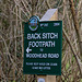 Back Sitch Footpath Sign