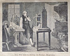 James Watt studies the Newcomen steam engine