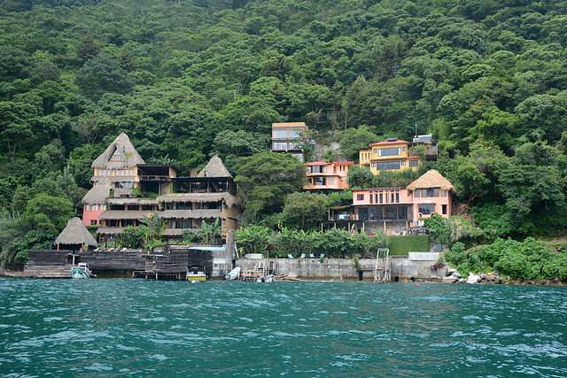 Guatemala, Laguna Lodge Eco-Resort & Reserve on the North Shore of Lake Atitlan