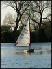 sailing at Binsey