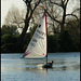sailing at Binsey