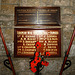 War Memorial, Osmotherley Church, North Yorkshire
