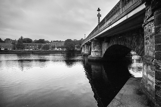 River Leven and Dumbarton Bridge