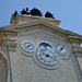 Malta, Valetta, Clock Tower in Prince Alfred's Courtyard of Grandmaster's Palace