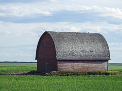 Old, red barn