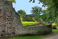 Ludwigslust, künstliche Ruine im Schlosspark