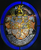 Glass coat of arms, Rosenborg Castle