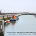 Tour boat, RNLB & UKBF vessel in  Dover Western Docks 7 5 2022