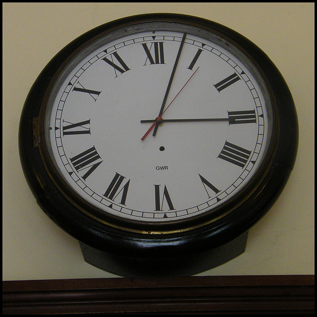 GWR clock