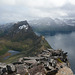 Norway, The Island of Senja, South View from the Top of Segla