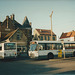 De Lijn buses at Diksmuide - 5 Feb 1996