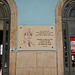 Lisbon 2018 – Santa Apolónia railway station – Plaque for general Humberto Delgado