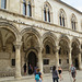 Dubrovnik : façade du palais du recteur.