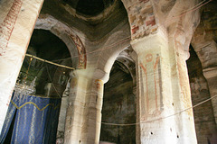 Church interior in the Gheralta area of Tigray
