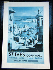 St Ives railway poster