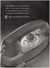 Bell Telephone Ad, 1962
