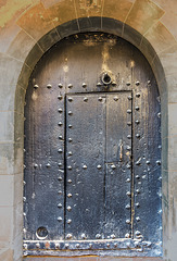 puerta con gatera