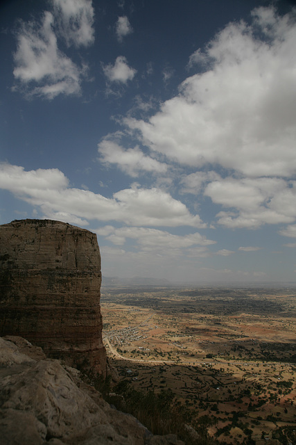 View from the escarpment in the Gheralta area of Tigre
