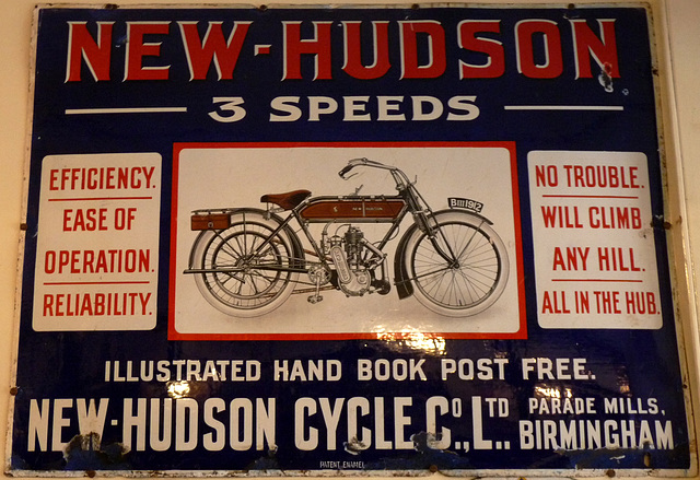 Beamish- 'New Hudson 3 Speeds'