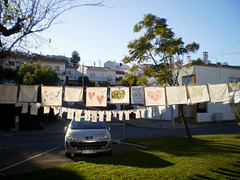 Clothes line - rights line.