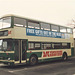 Yorkshire Rider 5220 (G620 OWR) in Huddersfield bus station – 22 Mar 1992 (158-06)
