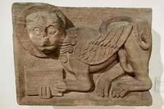 Colmar 2019 – Museum Unterlinden – Lion of St Marcus