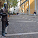 Trieste: statua di Italo Svevo