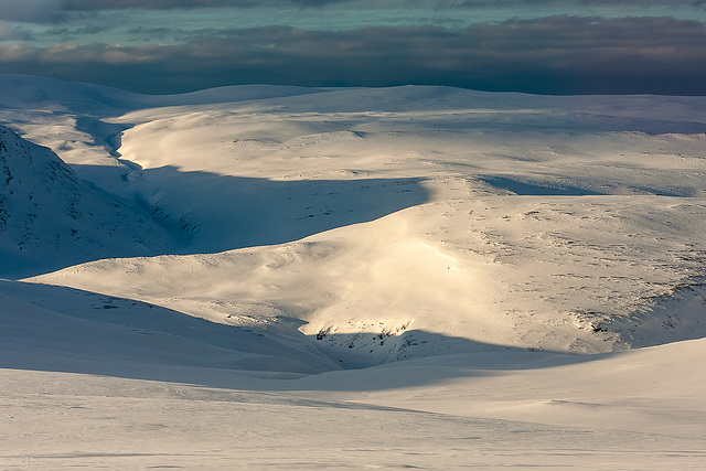 Magerøya snowscape