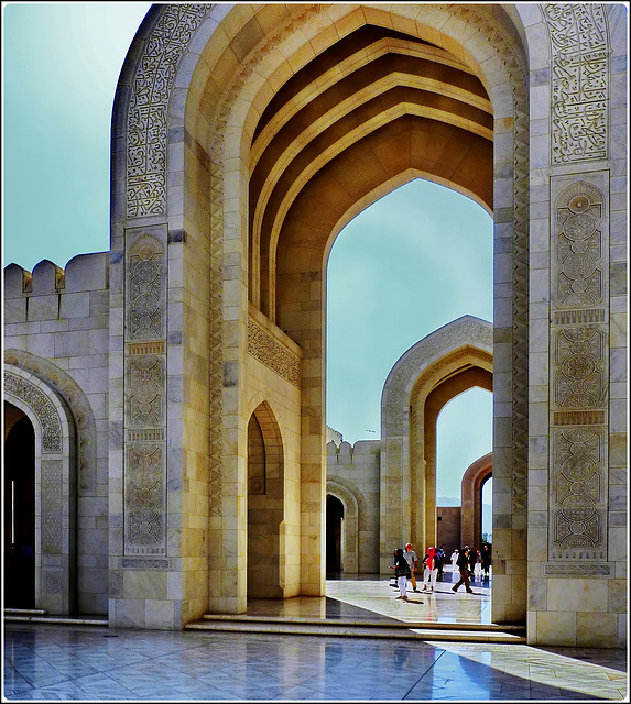 Mascate : Moskea Sultan Qaboos