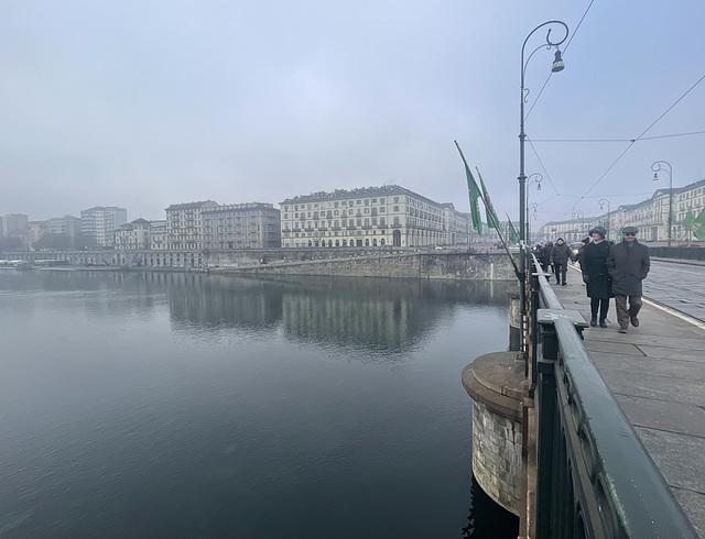 Torino e la nebbia