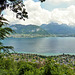 Vue sur le lac d'Annecy ,view on the lake of Annecy 2