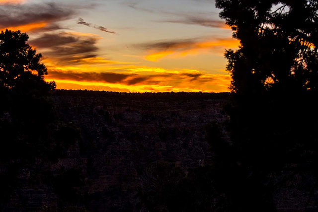 Sunset at the Grand Canyoncc
