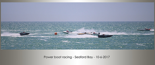 Power boat racing - Seaford Bay - 10.6.2017