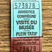 Ticket to the Armistice museum in Compiègne