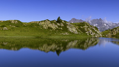 Le lac Noir ( 2047 m ). Côté nord.